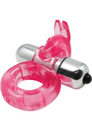 Purrfect Pets Buzz Bunny Stimulator With Vibrating Bullet - Pink