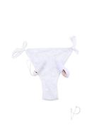 Sensuelle Pleasure Panty Vibe Rechargeable Bullet With Remote Control - Limited Edition - White